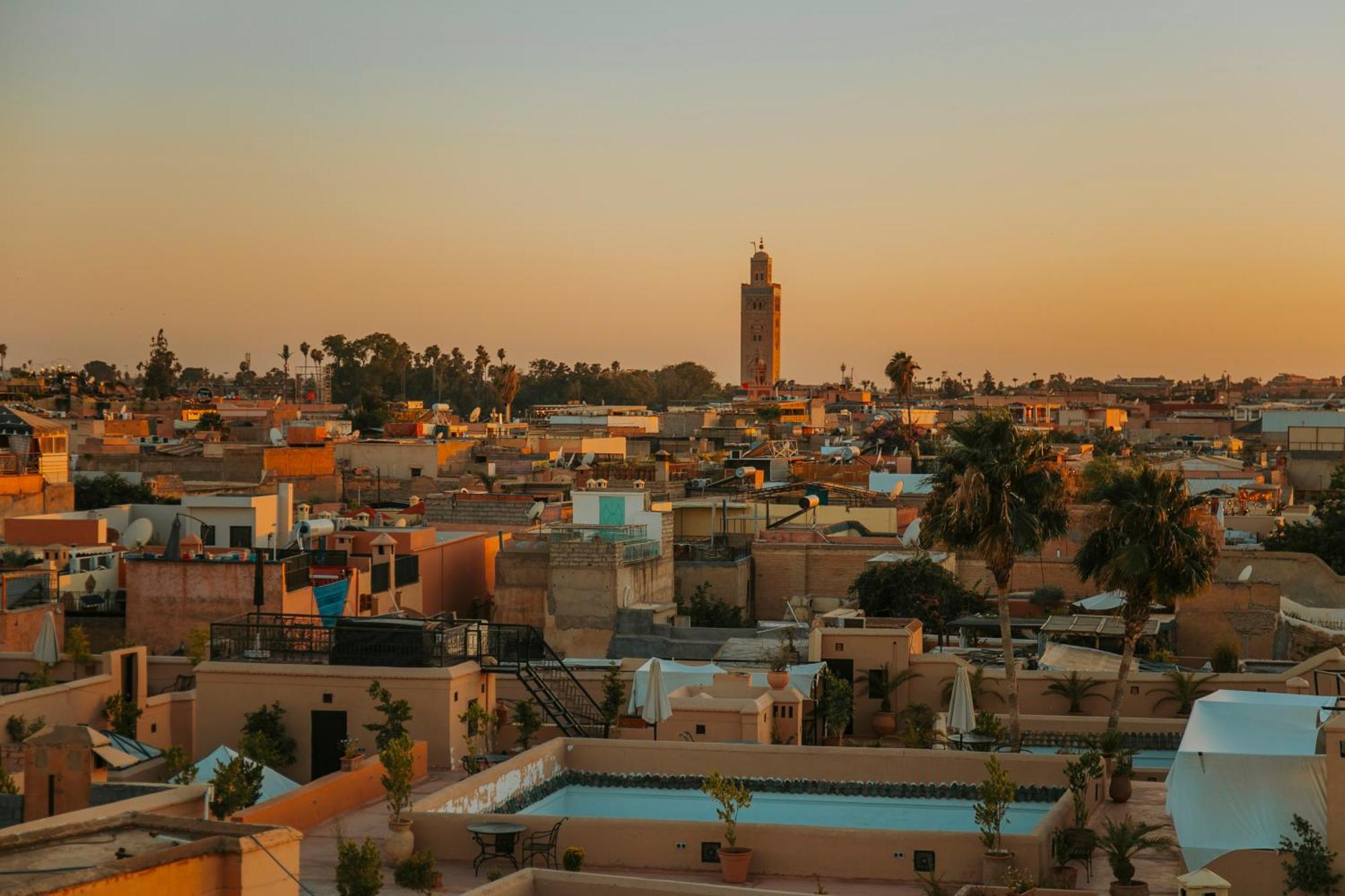 Dar El Qadi Hotel Marrakesh Bagian luar foto